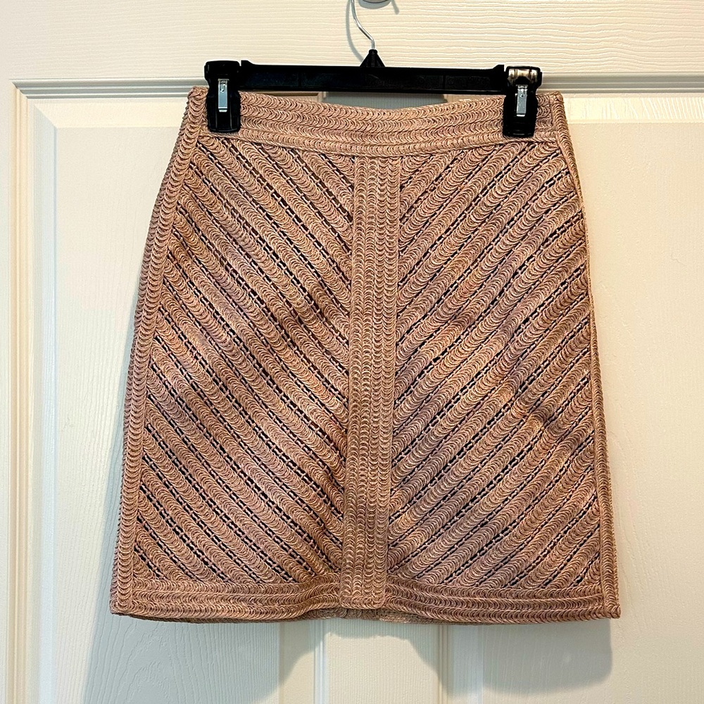 Kookai Embroidered Mini Skirt Size 36 US 4